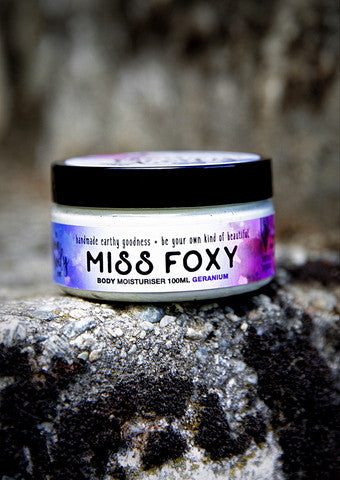 Miss Foxy - Body Moisturiser - Geranium